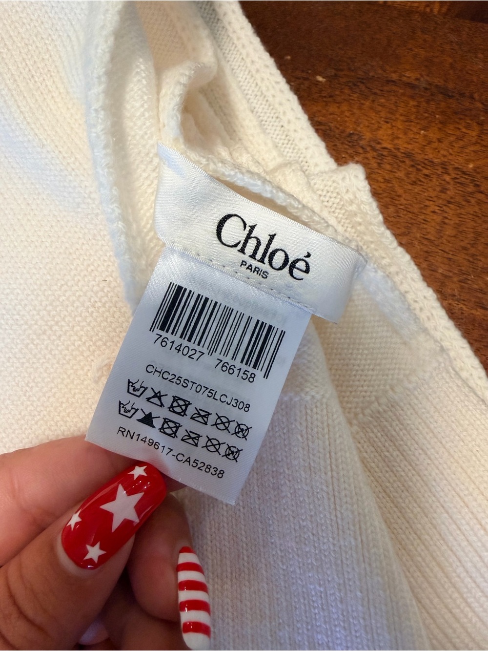 Chloe Lace Knit Scarf - Picture 3 of 5